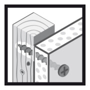 Vis pour cloison sèche Bosch Filetage grossier 3,9 mm-4