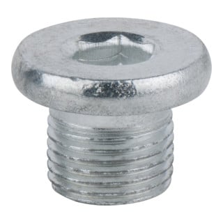 Vis de vidange, 6 pans creux 8mm, M14x1,25x12mm, pack de 10