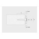 CELO Vis à plaque isolante IPS-H 55 noir trafic 8 mm 55 mm-5