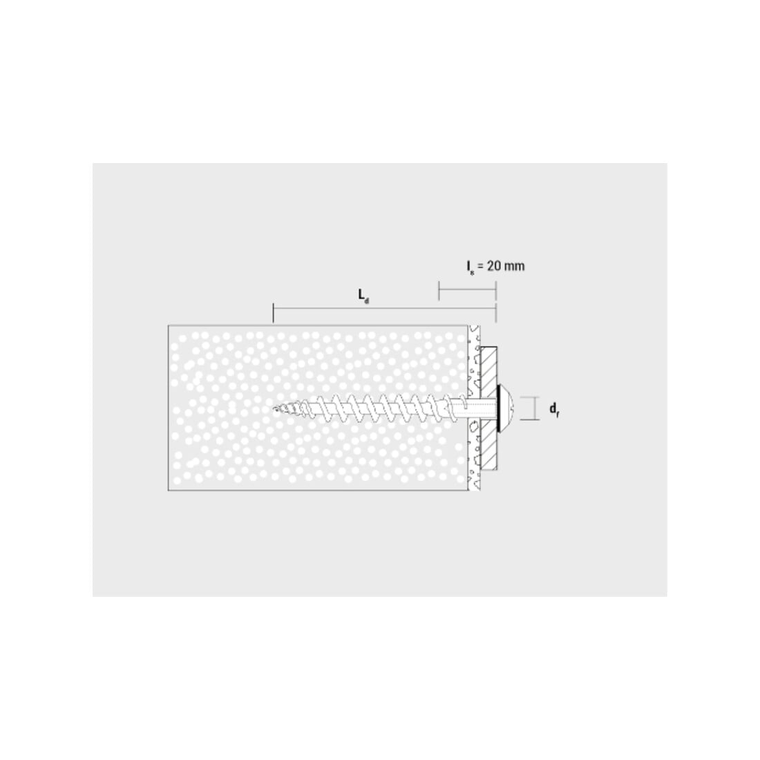 Vis pour isolant IPSD 80 CELO