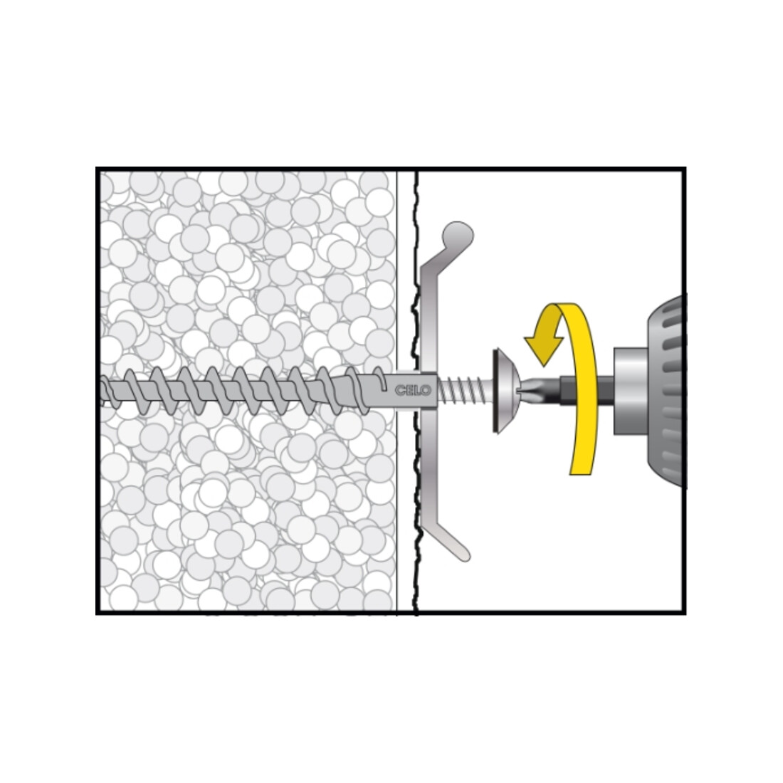 Vis pour isolant IPSD 80 CELO