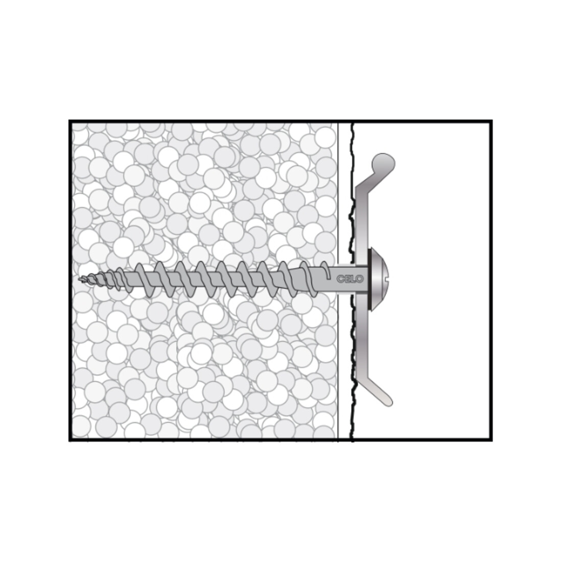 Vis pour isolant IPSD 80 CELO