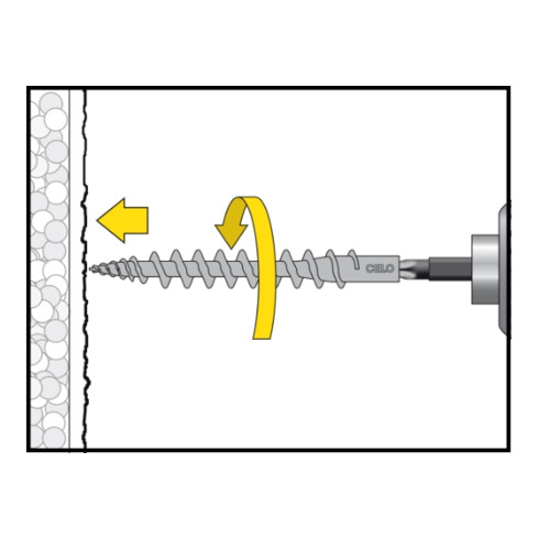 Vis pour isolant IPSD 80 CELO