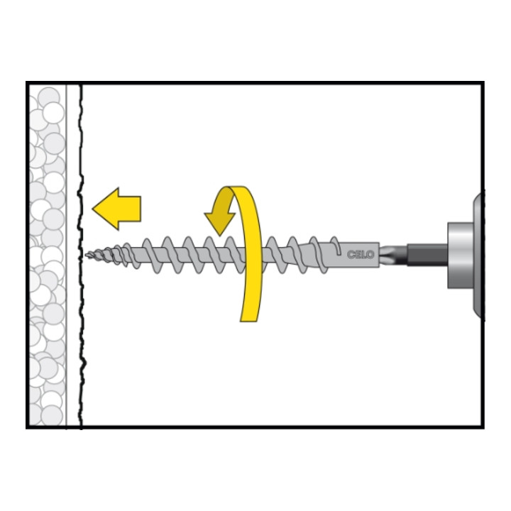 Vis pour isolant IPSD 80 CELO