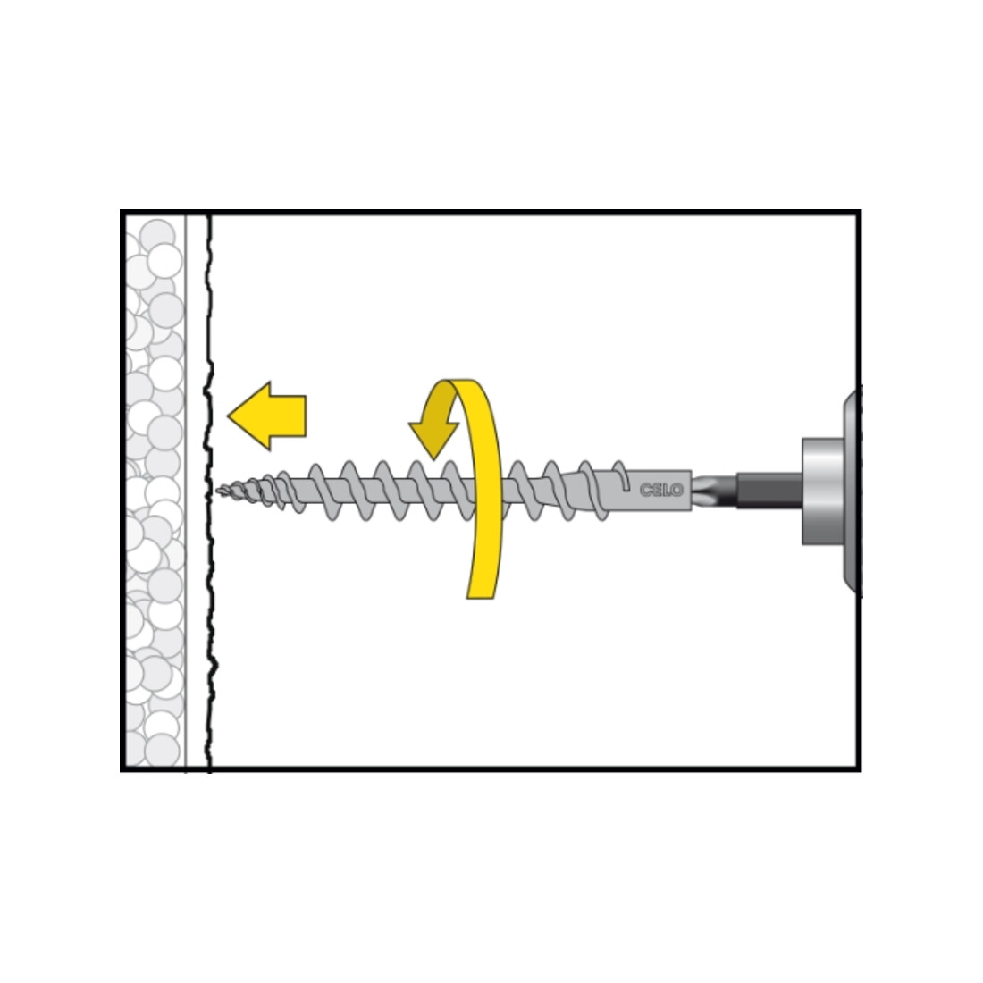 Vis pour isolant IPSD 80 CELO