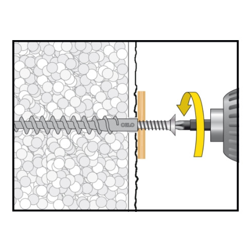 Vis pour isolant IPSD 80 CELO