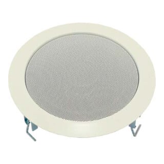 Visaton Enceinte plafond sans transformateur, 17 cm DL 18/2 T 8 Ohm blanc