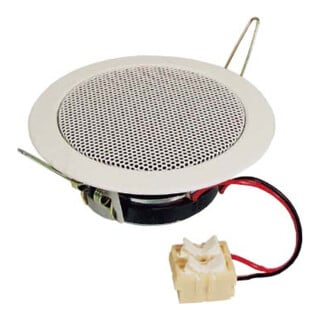 Visaton Enceinte plafond sans transformateur, 8 cm DL 8 Ohm blanc