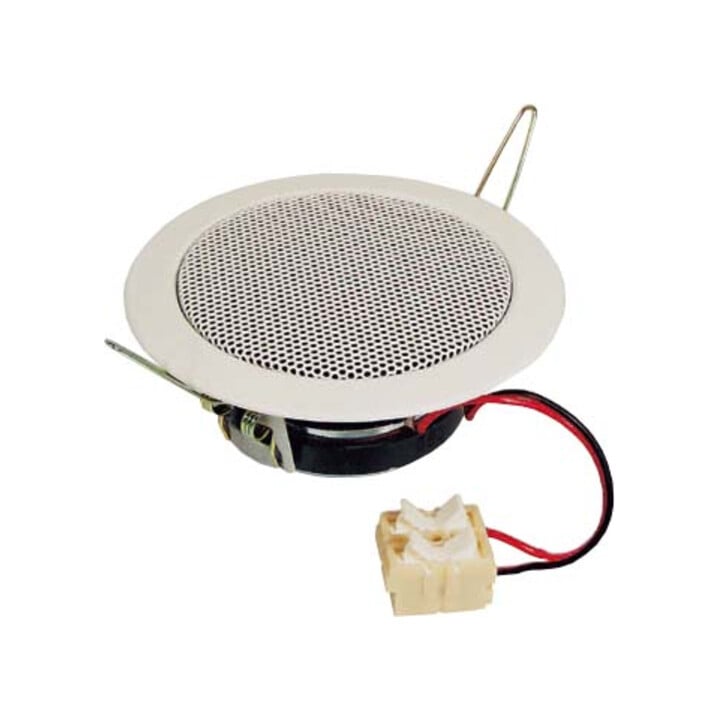 Visaton Enceinte plafond sans transformateur, 8 cm DL 8 Ohm blanc