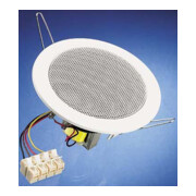 Visaton Haut-parleur encastrable plafond 10 cm RAL9010 DL 10 - 100V-1
