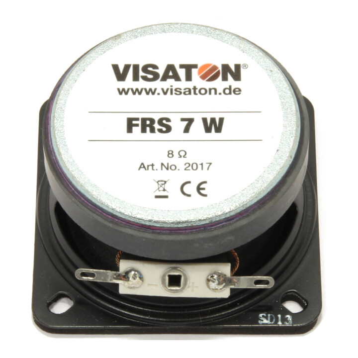 visaton Miniaturlautsprecher FRS 7 7cm 7W 8 OHM
