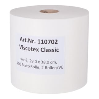 Viscotex Classic Rol weiß, 29x38cm 700B