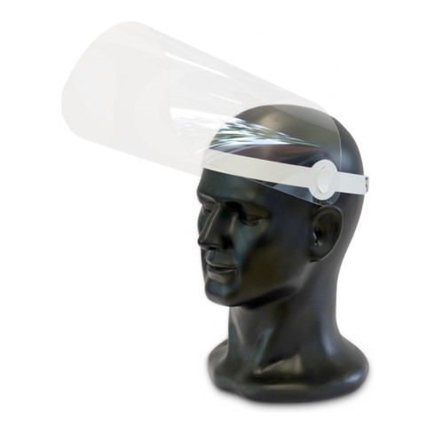 Visière faciale Eichner "Faceshield" en plastique, transparent