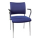 Visiteur Chaise Visit10 avec rembourrage, bleu-3