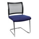 Visiteur Chaise Visit20 avec rembourrage/filet, bleu-1