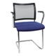 Visiteur Chaise Visit20 avec rembourrage/filet, bleu-3