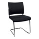 Visiteur Chaise Visit20 avec rembourrage, noir-1