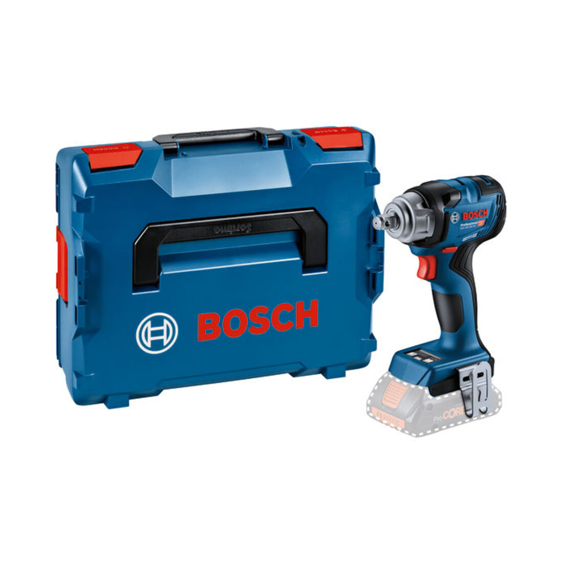 Visseuse à choc sans fil Bosch GDS 18V-330 HC, L-BOXX 136, 1 x Bluetooth GCY 42