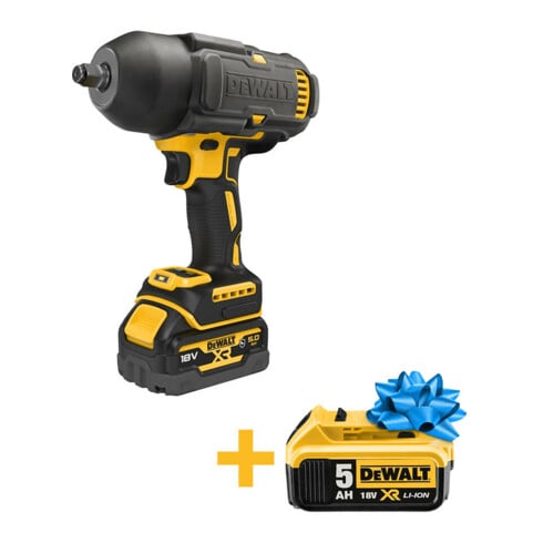 Visseuse à choc sans fil DEWALT, 18 Volt / 5 Ah