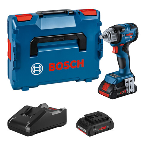 Visseuse à chocs sans fil Bosch GDS 18V-330 HC, L-BOXX 136, 2 x batterie ProCORE18V 4.0Ah