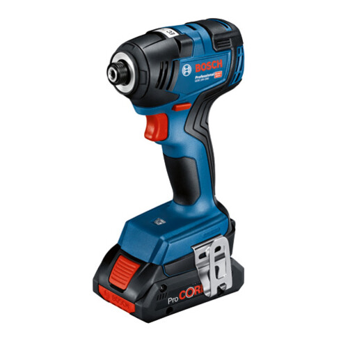 Visseuse à chocs sans fil GDR 18V-200 B8617 Bosch avec 2x batteries GBA 18V 4.0Ah et L-Case