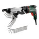 Visseuse pour cloisons sèches SE 6000 + chargeur à vis SM 5-55 metabo, Coffret-1
