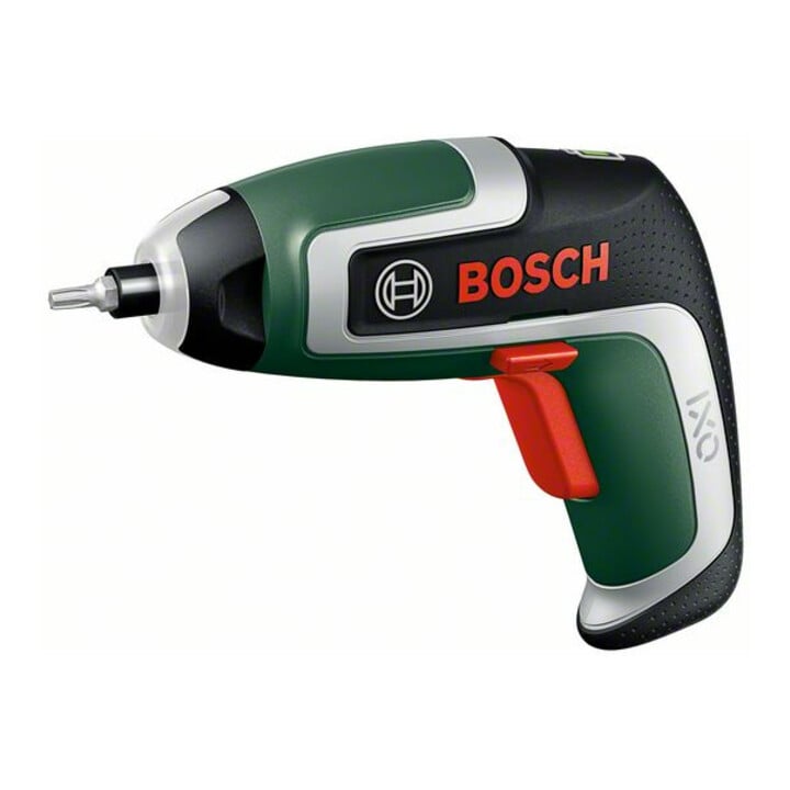 Visseuse sans fil IXO 7 Bosch avec 10 embouts. Embouts et boîte de rangement