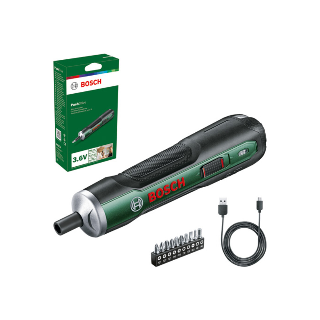 Visseuse sans fil PushDrive Bosch