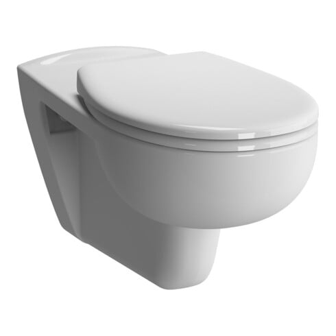 VitrA Wand-WC CONFORMA VITRAFLUSH Tiefspüler ohne Spülrand 350x700mm weiß