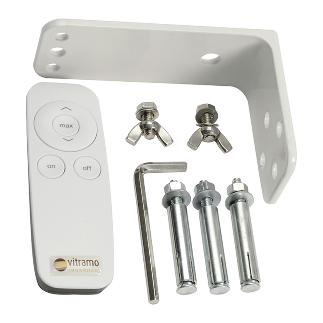 Vitramo Chauffage infrarouge en céramique vitrée 2000W avec VC-EG2000W