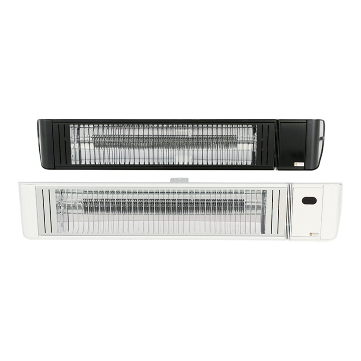 Vitramo Radiateur infrarouge 2000W noir VC-EH2000S