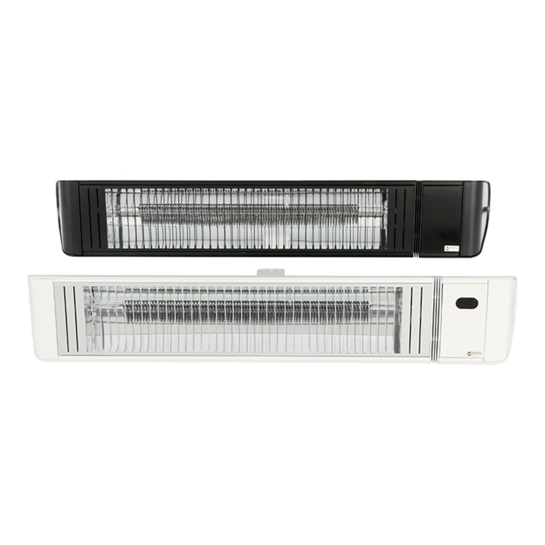 Vitramo Radiateur infrarouge 2000W noir VC-EH2000S