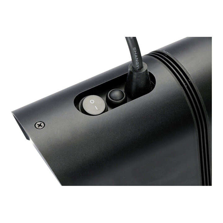 Vitramo Radiateur infrarouge 2000W noir VC-EH2000S