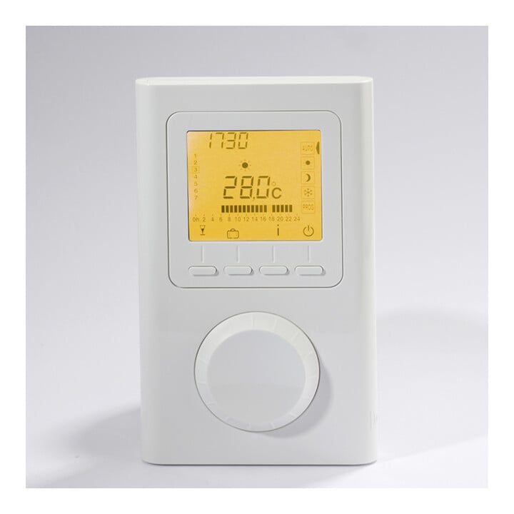 Vitramo Télécommande, thermostat radio programmable hebdomadaire 135×81×22 VTX-SP