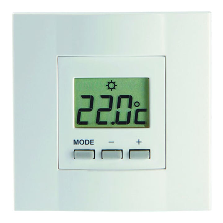 Vitramo Thermostat d’ambiance 80x80x23mm 3 boutons VT D