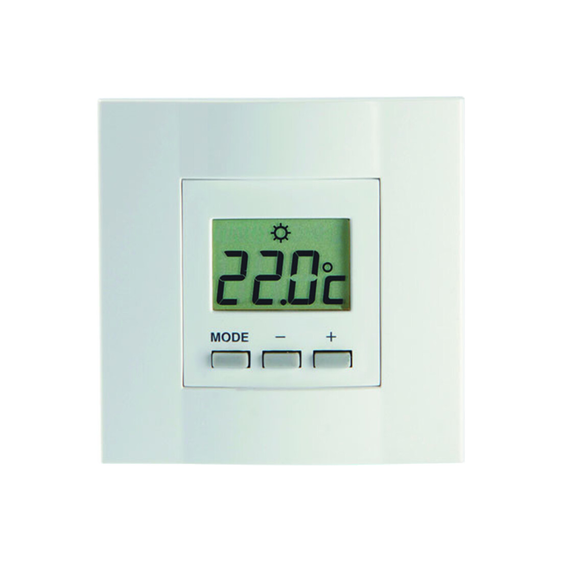Vitramo Thermostat d’ambiance 80x80x23mm 3 boutons VT D