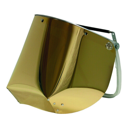 Vitre de protection, PC, argentée