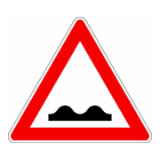 VKZ.112 Triangle 900 mm RAL2 chaussée inégale