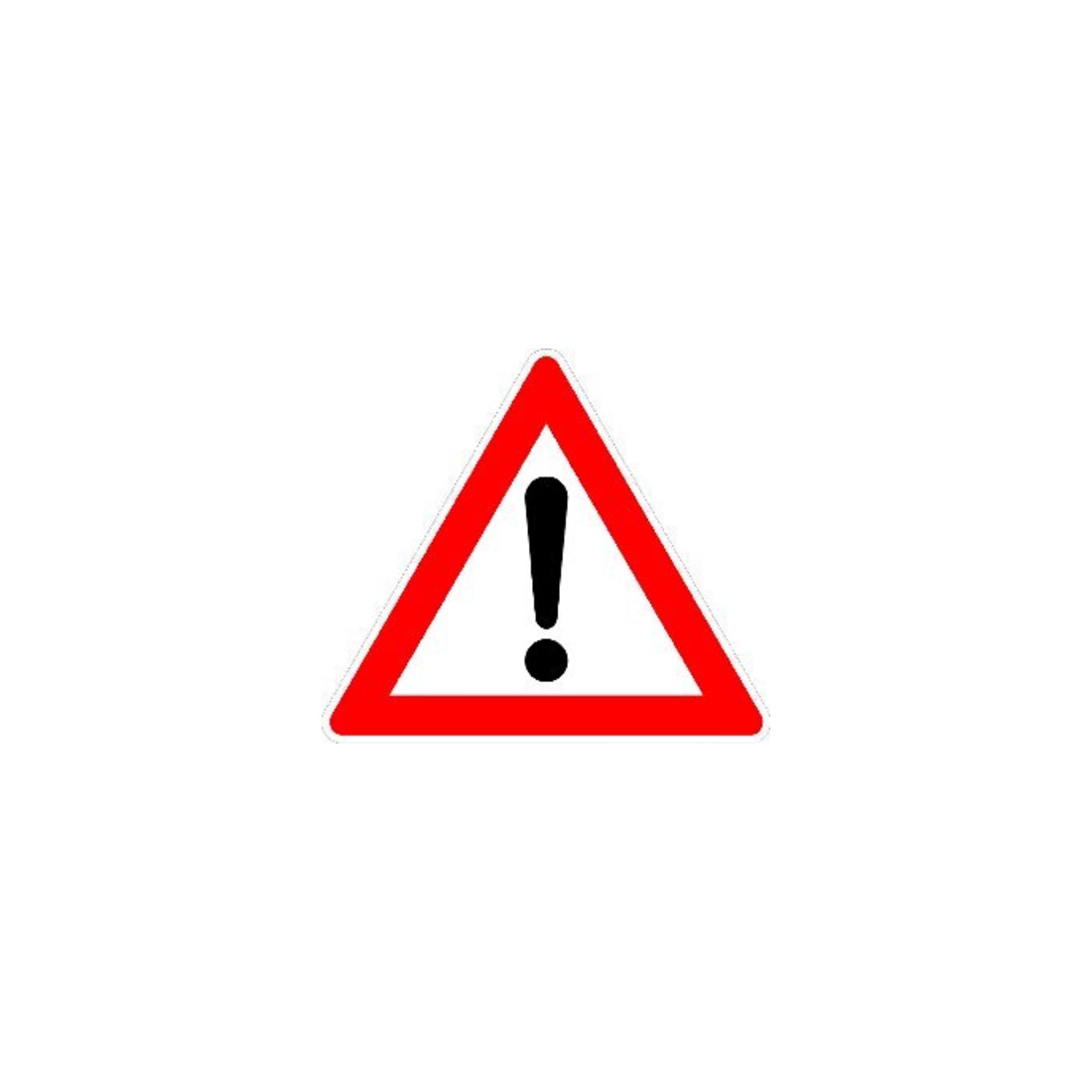 VKZ.112 Triangle 900mm Surface inégale RAL-label Film RA1