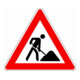 VKZ.123 Triangle 900mm RAL2 Chantier-1