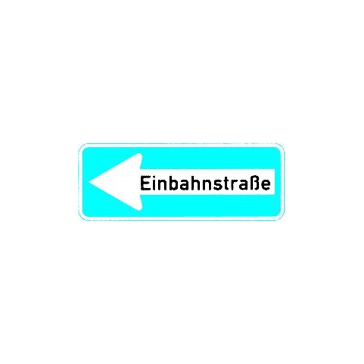 VKZ.220-20, 800x300mm Einbahnstr. rechts RAL-Gütezeichen Folie RA1