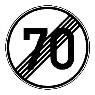 VKZ.278-70 Rond 600 mm Extrémité 70 km/h Film RAL-Gütezeichen RA2