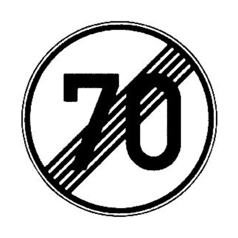 VKZ.278-70 Rond 600 mm Extrémité 70 km/h Film RAL-Gütezeichen RA2