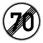 VKZ.278-70 Rond 600 mm Extrémité 70 km/h Film RAL-Gütezeichen RA2
