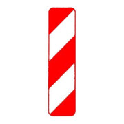 VKZ.605-10, 1000x250mm Balisette directionnelle gauche Film RA1 avec label qualité RAL