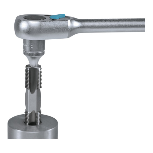 VÖLKEL Handgewindebohrersatz HexTap G1/8-1 Zoll HSSG ISO2 (6H)