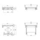 Vogels Projecteur plafond élévateur PPL2035 35 cm max. 15 kg