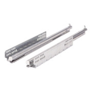 Hettich Teilauszug Quadro-6 mit Selbsteinzug Stahl verzinkt