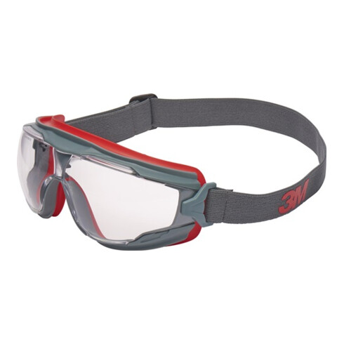 Vollsichtschutzbrille GoggleGear™ GG501V EN 166 Rahmen grau,Gläser klar 10St./VE