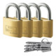 Vorhangschloss-Set 222/40SB/quad-1
